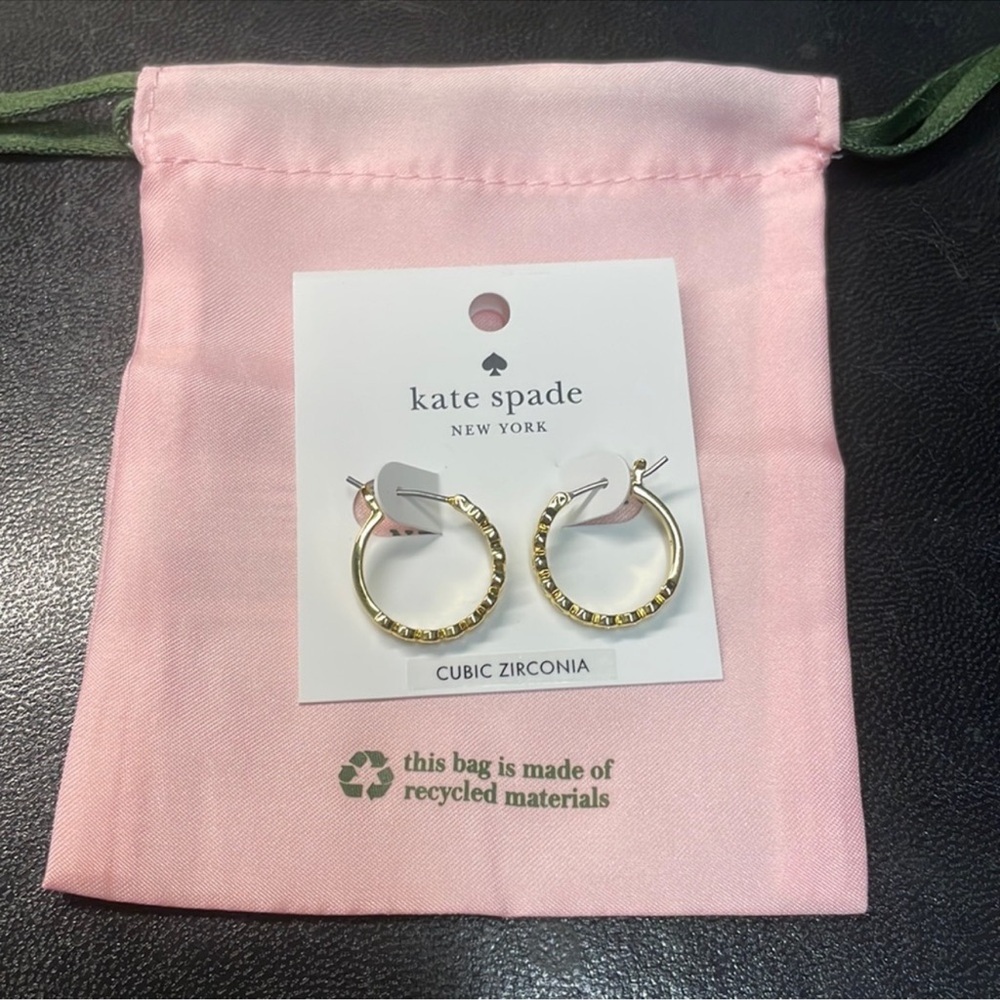 Kate Spade hoop earrings